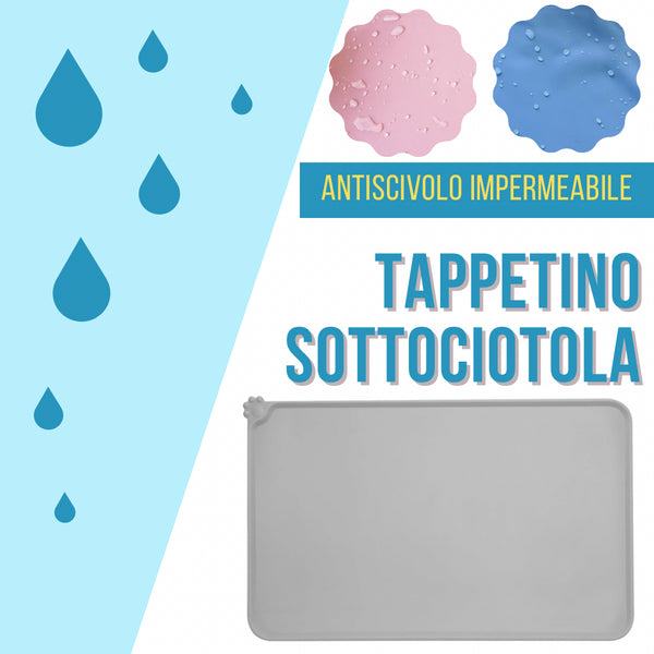 Tappetino Sottociotola Impermeabile Antiscivolo 48x30 cm